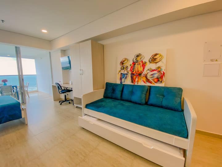 Cartagena Luxury Ocean View Suite 5 Min Airport - Cartagena, Colombia