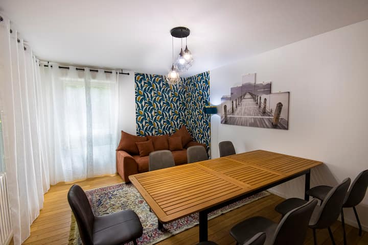 Stellina | Grand Appart Design | Paris à 10 Min - Aubervilliers