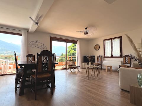 Large house near water