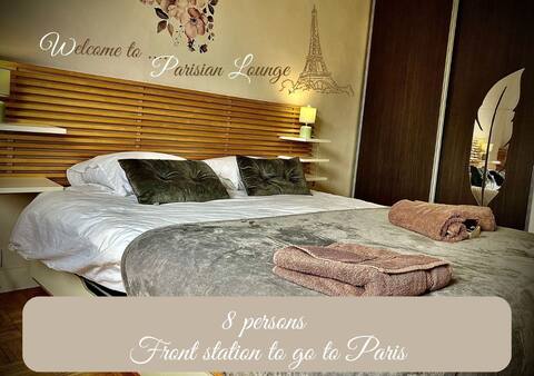 Parisian Lounge 8 pers Face Gare