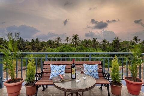 AspireColvaVilla2~Lux~4Bhk~SemiPvtPool~ColvaBeach