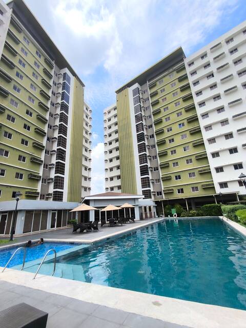 Charming Studio in Midori, Mandaue, Pool&Gym (6R)