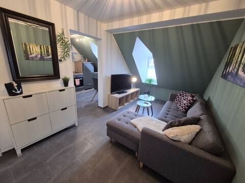 Small attic apartment near the main