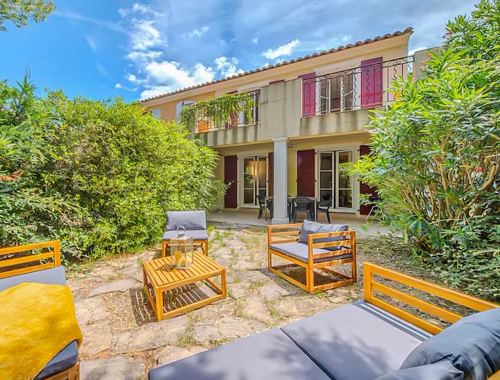 Villa Verdoyante Près De Montpellier Et Des Plages - Clapiers