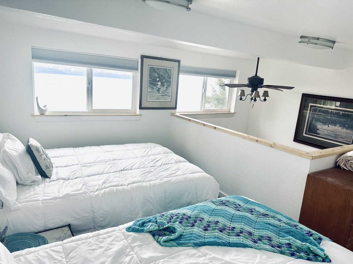 Krevat dopio "queen" në kate