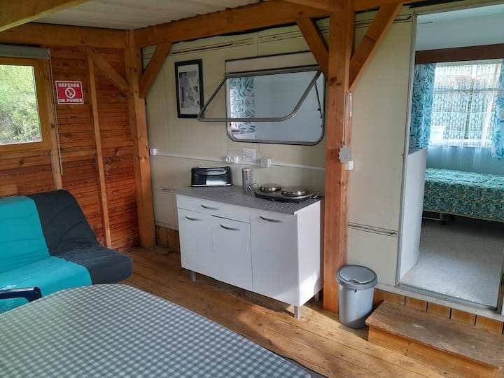Pause Au Vert Dans Un Chalet-caravane! - Indre-et-Loire