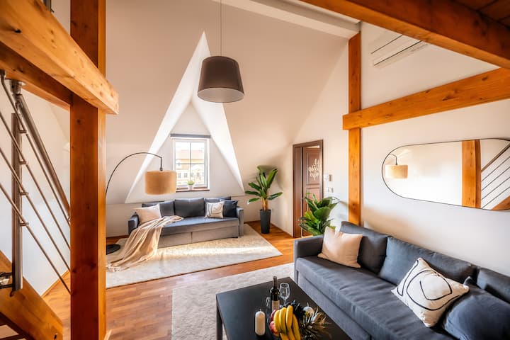 3br+2,5bath Luxurious Big Family Penthouse + V!ews - Czech Republic