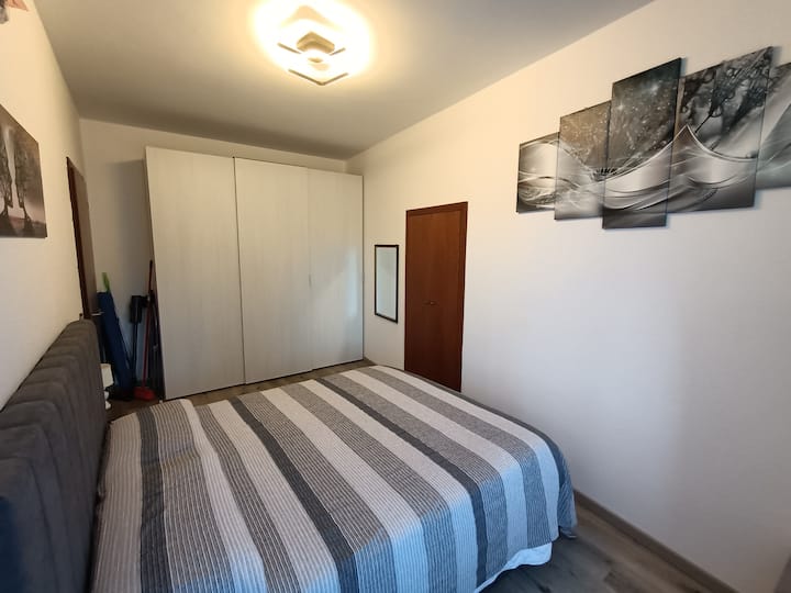 Renoviertes Schlafzimmer