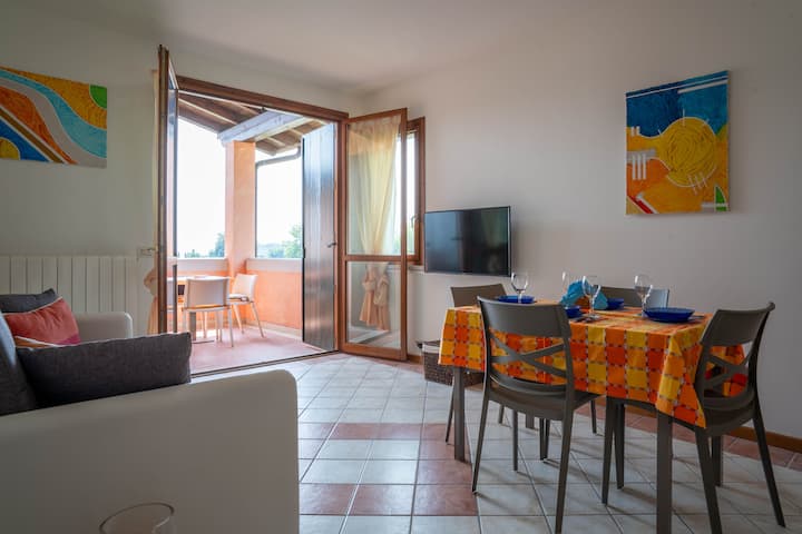 [Piscine, Terrasse Avec Vue Sur Le Lac] Casa Elen - Gardasee