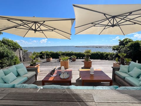 Beachfront Villa · Private Beach Access · Pool