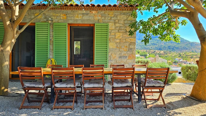 Uzun Ev - 3+2 stone villa with valley view