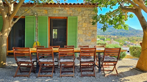 Uzun Ev - 3+2 stone villa with valley view