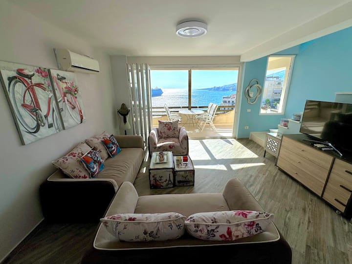 Luxury Diva Sea View Apartment, Bougainville Bay - Saranda