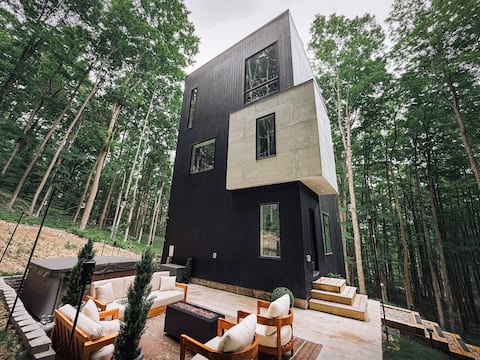 The Tower at Glacial Hills - Hot Tub, Treetop View
