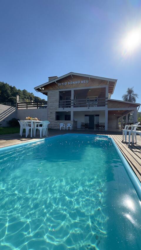 Sítio Sonho Meu -Seu refúgio com a mais bela Vista