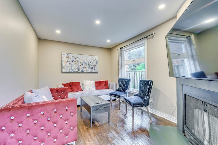 Big 7 Bed Home W/ Pool Table & Bbq Near Airport - Brampton