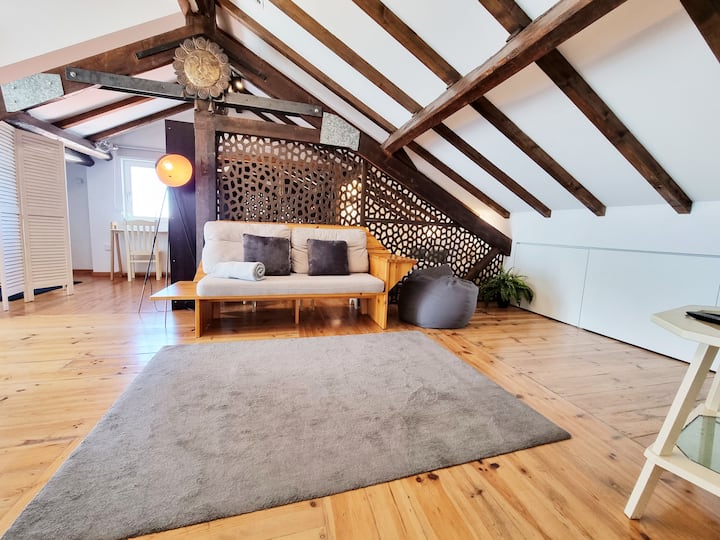 Mondego Views - Loft W/ac & Rooftop - Coimbra