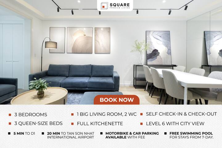 Square Premium Living managed Airbnb listing 1