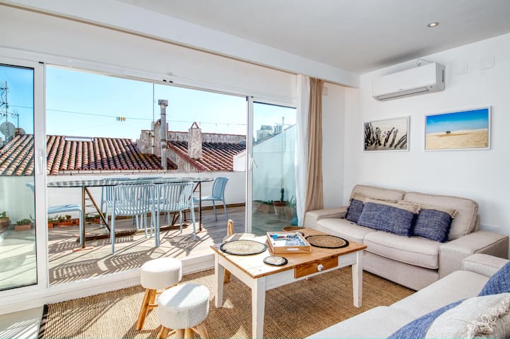 Casa de pescadores con vistas al Mar