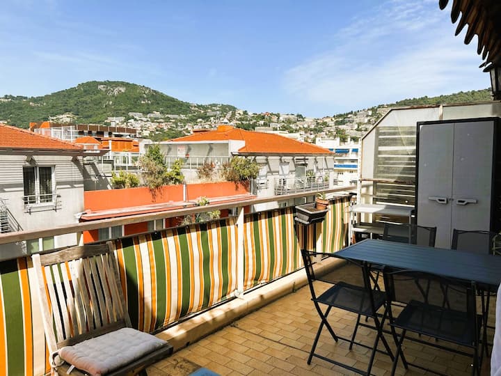 Spacieux - 6ème éTage - Terrasse – Ascenseur - Nice