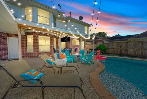 Heated BeachFUNCasa, Firepit | 5 BRs
