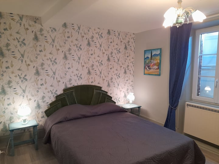 სამხრეთით მდებარე საძინებლის ბაღის ხედი,ზედაპირი 10 მ2 