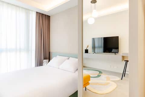 Brassbell Sh.Zayed Aeon Towers Studio w/Kitchen 11