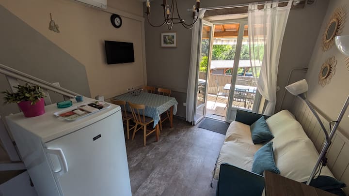 Duplex Iris, Piscine Et Rivière Ardèche, 5 Pers - Thueyts