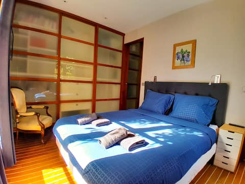 Villa 10p• Piscine• Jardin 800m²• Parking gratuit