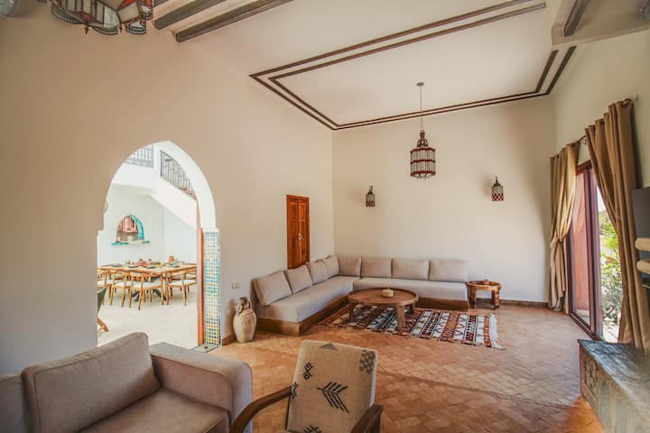 Peaceful Moroccan Villa-heated Pool-relaxing Oasis - Marruecos