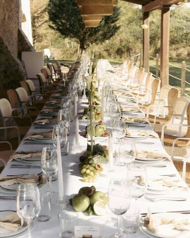 Luxury MASIA PUIG PIQUE, pool, BBQ, huge garden gallery image 4