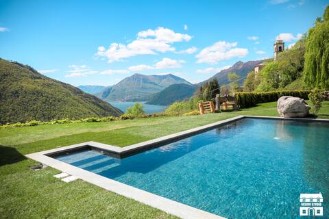 Chalet Legno Antico Jessica Room Lake Como View
