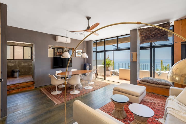 *New* Atico-penthouse-1º Linea De Playa-terraza - Estepona