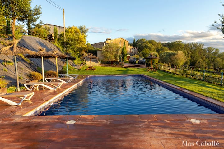 Mas Caballé Luxury2 Lujoso Apartamento En Pedrinyà - Besalú