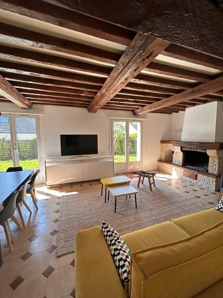 Maison De Vacances 8 Personnes, 4 Chambres - Luc-sur-Mer
