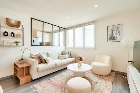 Cosy flat (6pax) with parking