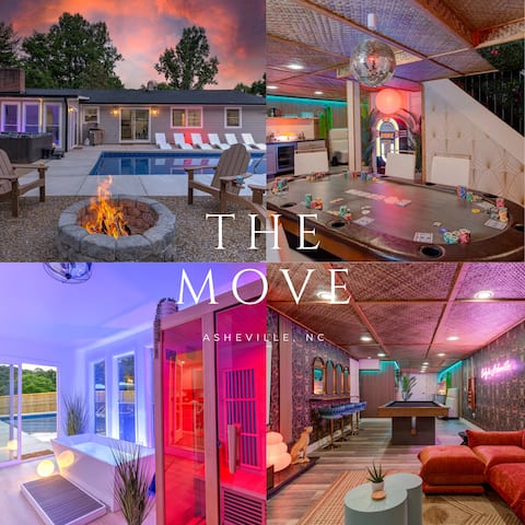 The Move | Heated Pool, Tikibar, Full Spa, Theatre