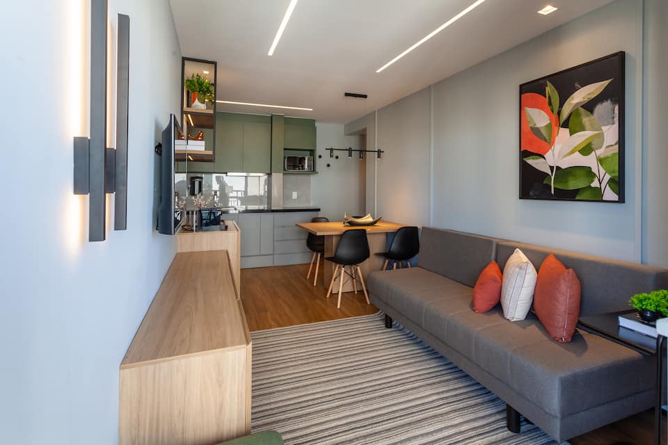 Apartamento Novíssimo em Hotel de luxo