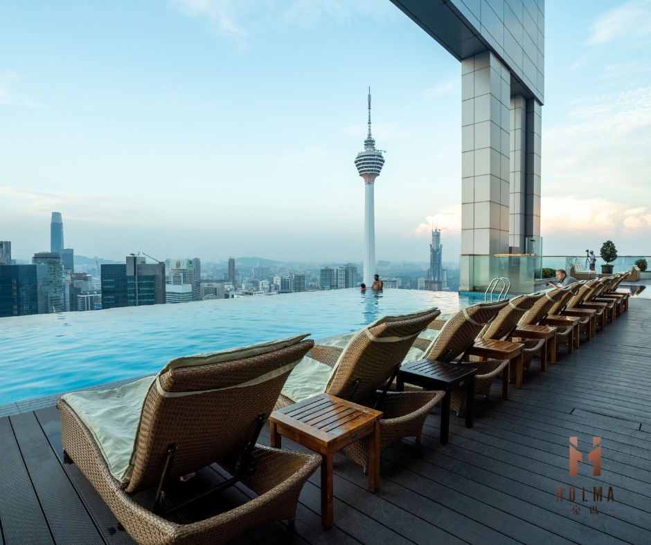 [F1] @ 1B29D Red Pool | Downtown | book now! Best SkyPool KL!