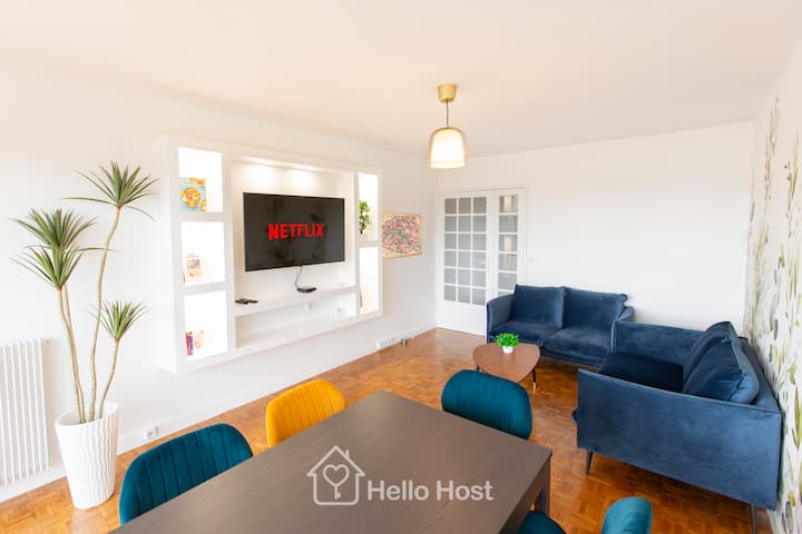 La Chic Retraite Parisienne -Parking-81m²-paris - XIII Distrito de París
