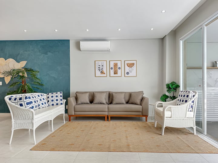 Private Pool | Bbq Grill | Condo | 4 Ensuites - Guarujá