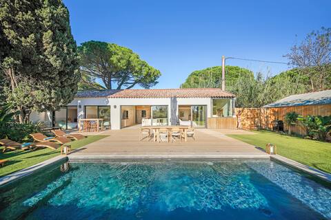 3min->Sea | Calm | Modern | Jacuzzi | BBQ | 14P