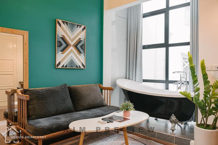 Old Quarter/studio/bathtub/netflix/washer-dryer - Hanoi