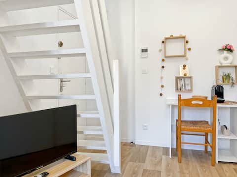 Top Airbnb: Adamite – Historic Center – Near train station – Quiet à Thabor Saint Hélier Alphonse Guérin