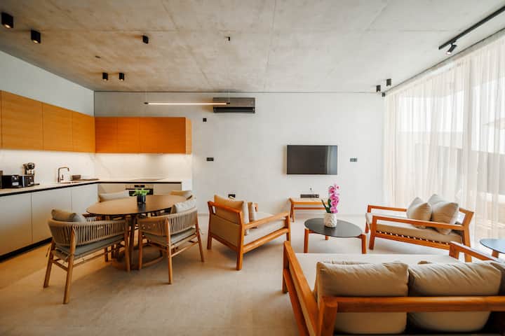 Designer Townhouse With Heated Pool In Paphos - Paphos