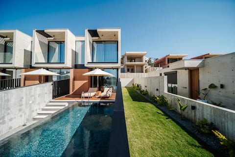 Designer Townhouse with Heated Pool in Paphos