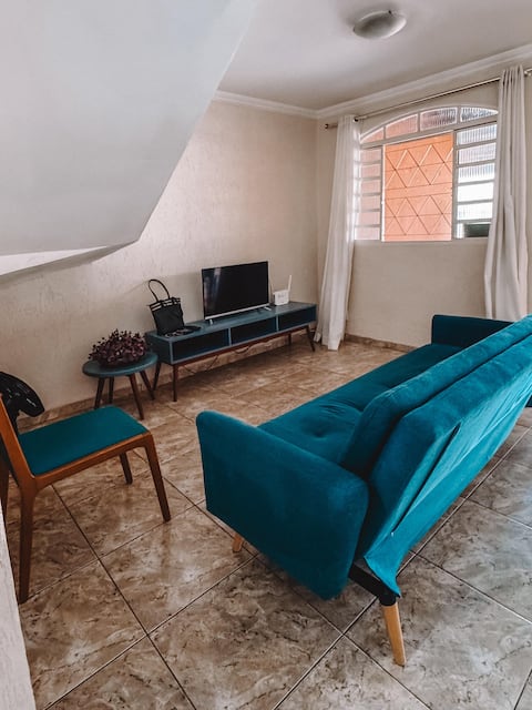 3/4.1 suite, air conditioning, 12 km from the airport