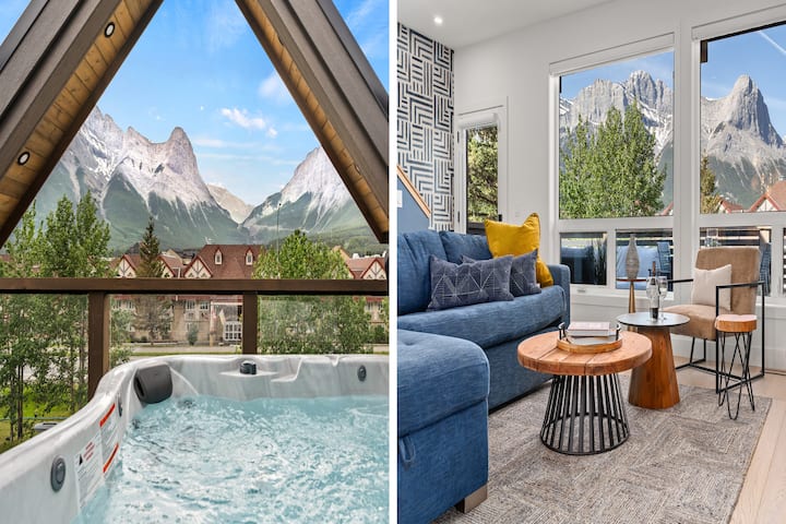 Epic MountainView | Private HotTub | 15mins >Banff