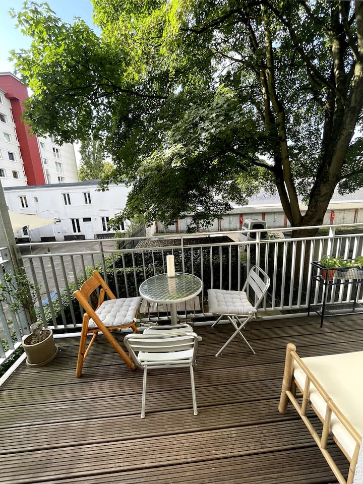 Altbauwohnung In Ottensen (Altona) Mit Balkon - 함부르크