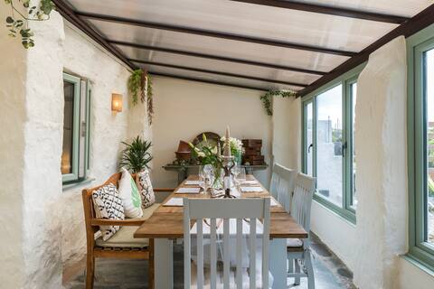 Dunes Farm: Beach walks/hot tub/log fire